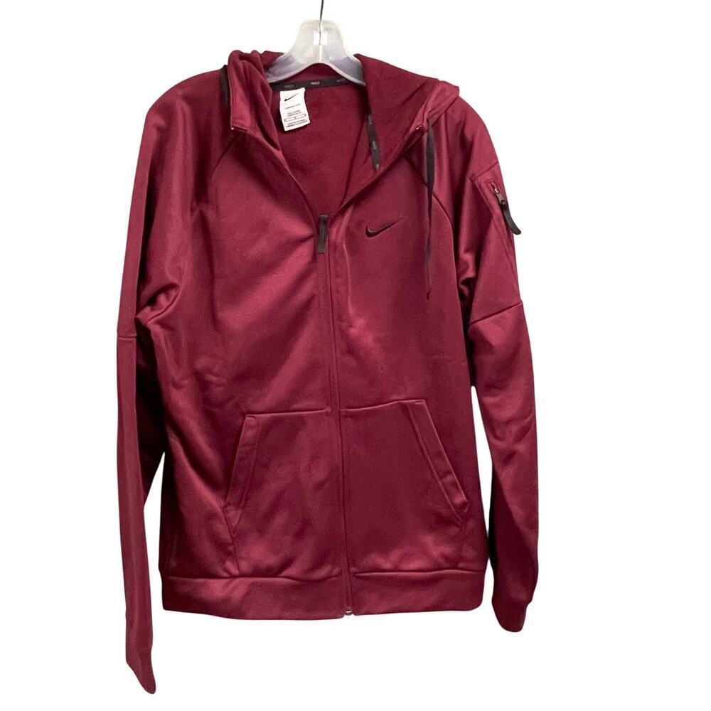 Nike Therma-Fit Pullover Hoodie Quarter Zip Size Medium Tall Athletic 1/4 Zip